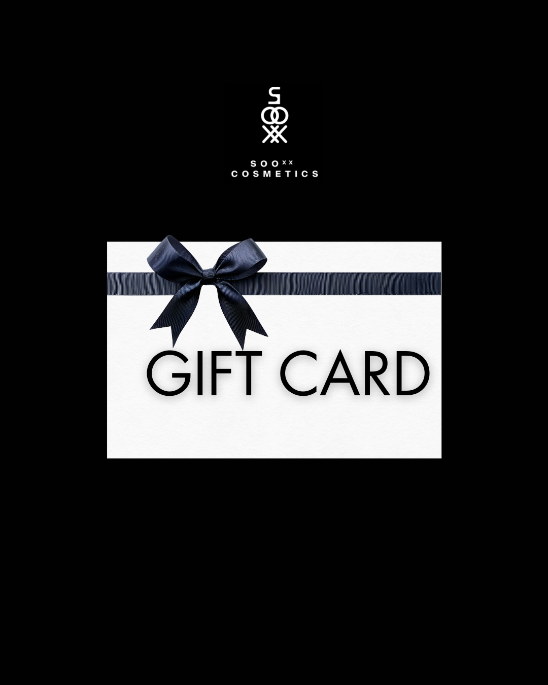 Gift Card by SOOxx Cosmetics