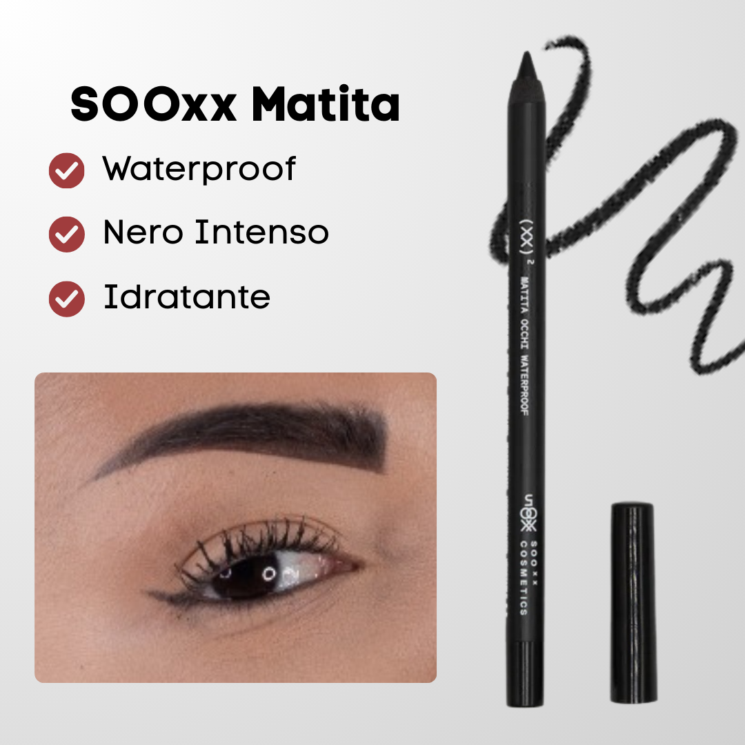 🎀 Kit x5 Matite Occhi – Tratto Super Nero e Nutriente! SPEDIZIONE GRATUITA📦